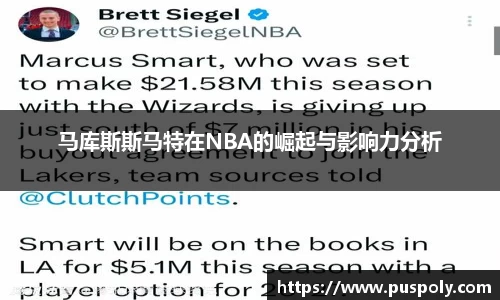 马库斯斯马特在NBA的崛起与影响力分析